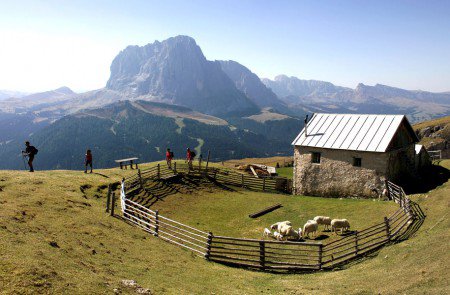 Auf die Seiser Alm